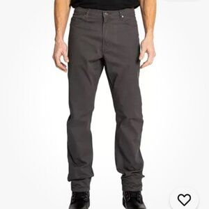 NWT FULL BLUE 5 Pocket Gray Twill Pants Reg Fit Stretch 48 x 32